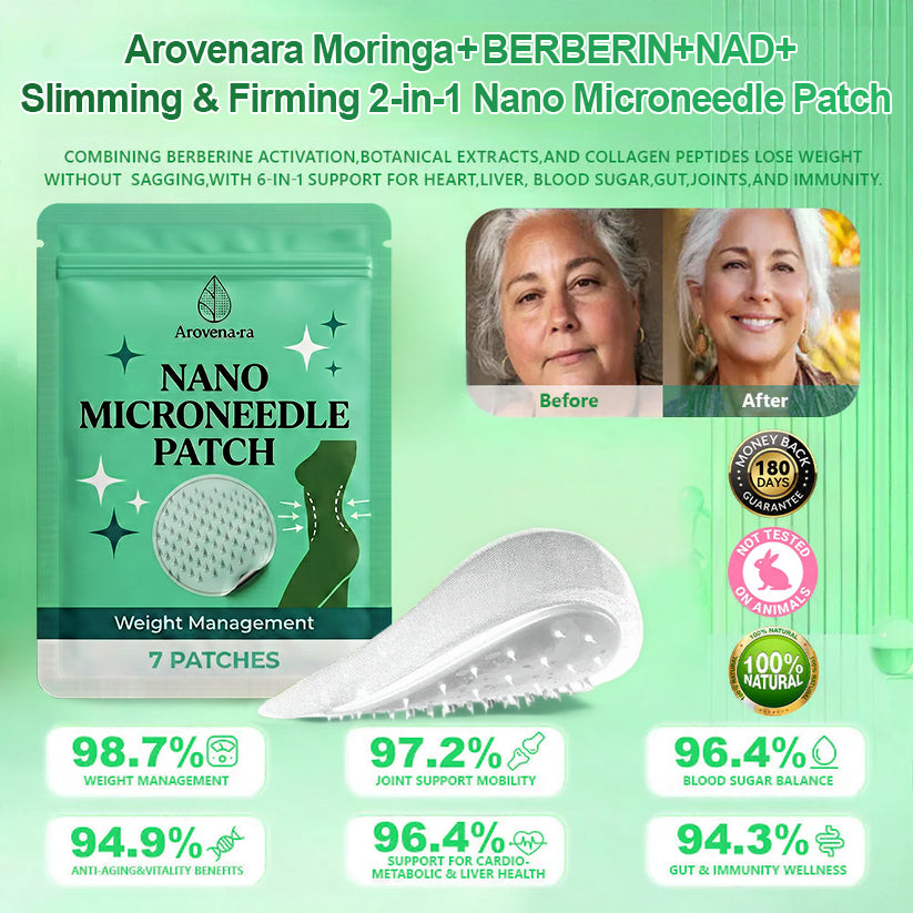 Moringa·Berberine NAD+10-in-1 Advanced Nano Microneedle Patch