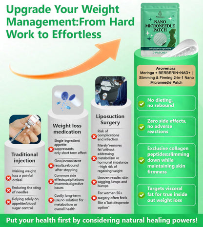 Moringa·Berberine NAD+10-in-1 Advanced Nano Microneedle Patch