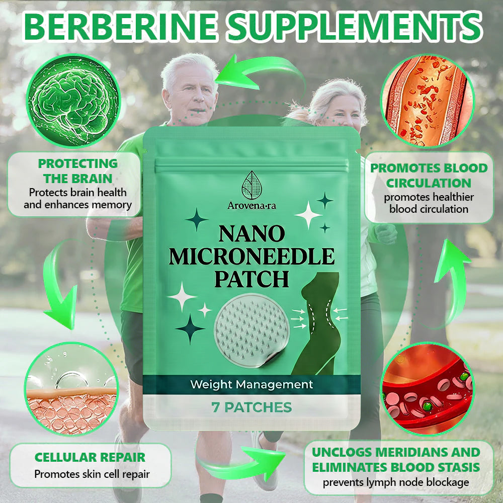 Moringa·Berberine NAD+10-in-1 Advanced Nano Microneedle Patch